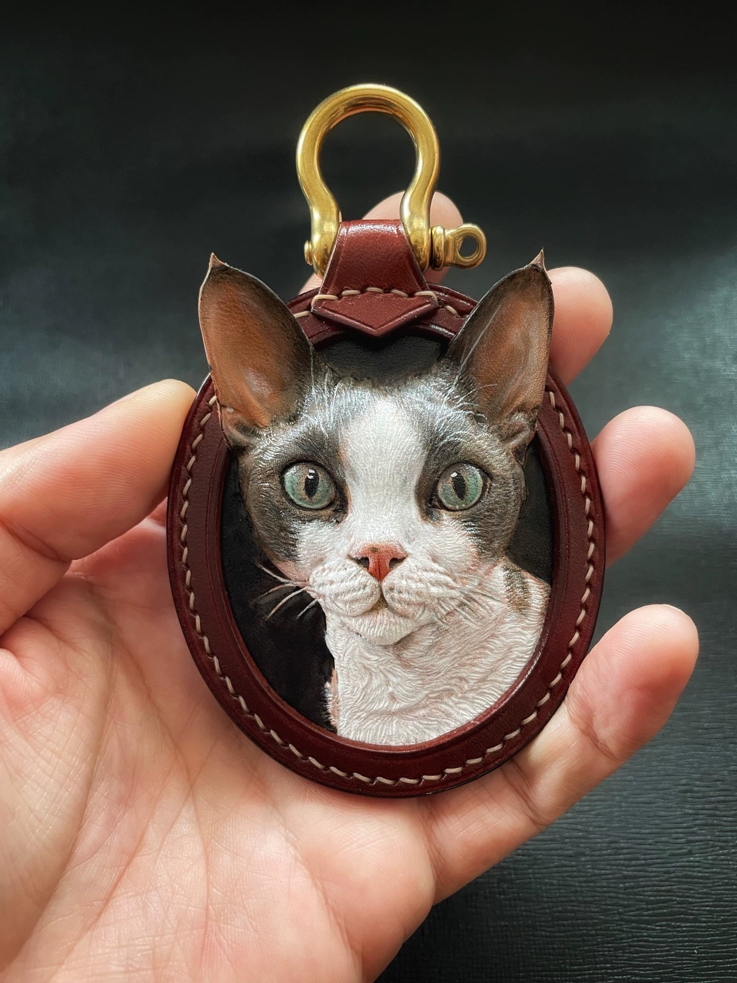 custom pet keychain