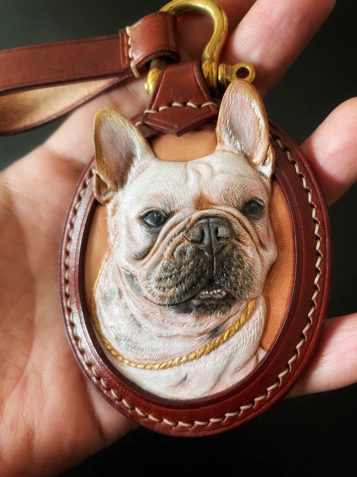 custom dog keychain