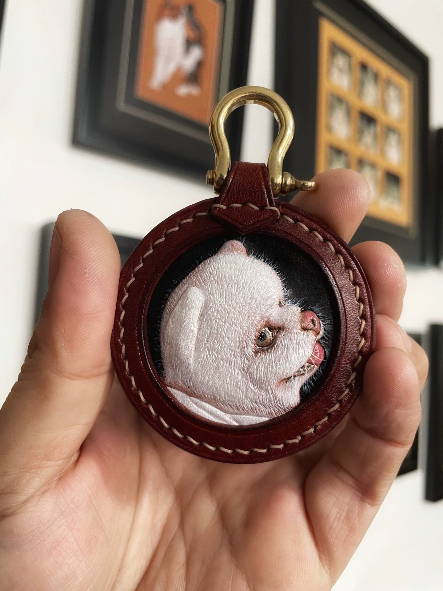 dog key chain