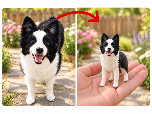 From Favorite Photo to a Little Sculpture of Their Best Friend