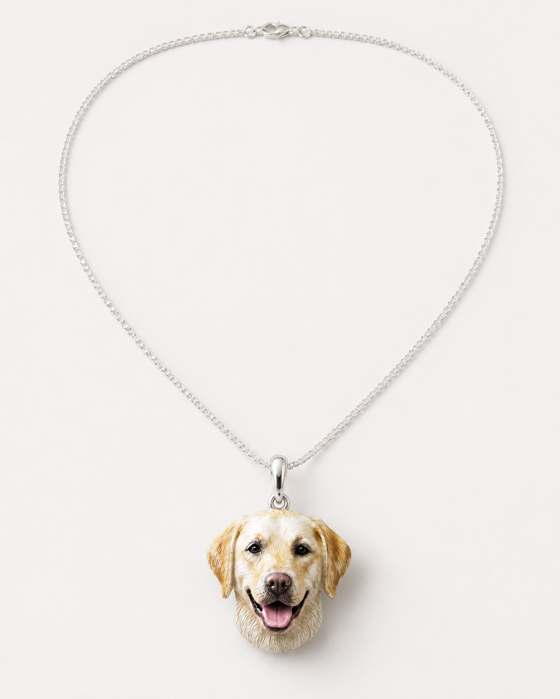 Custom Pet Portrait Necklace