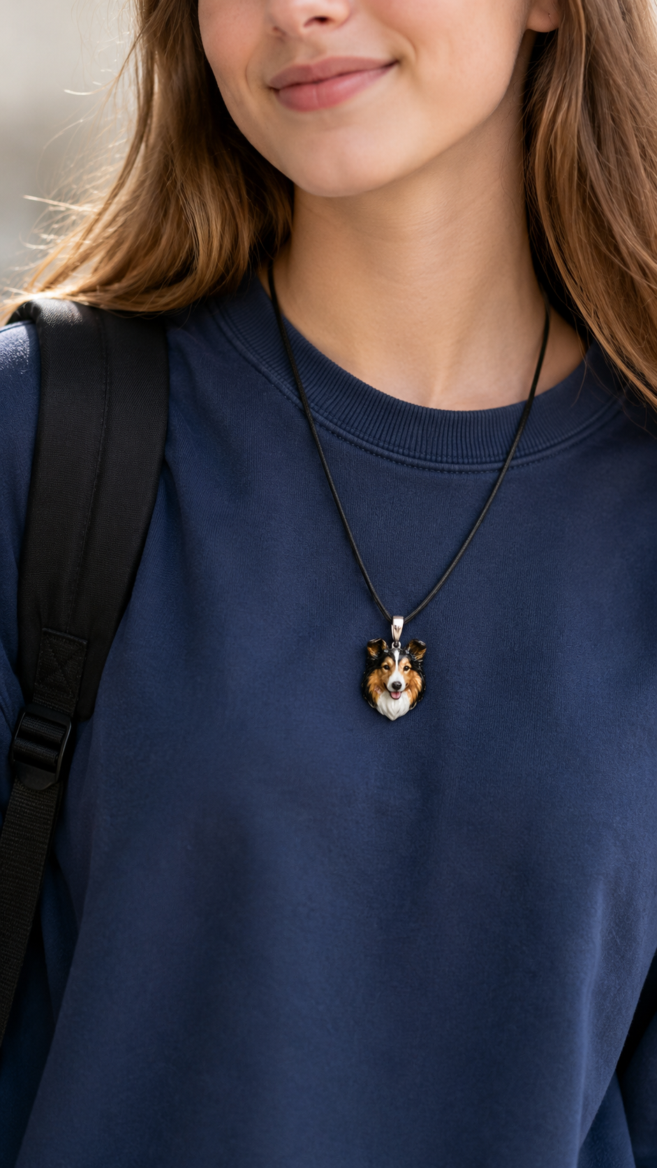 Custom Pet Portrait Necklace