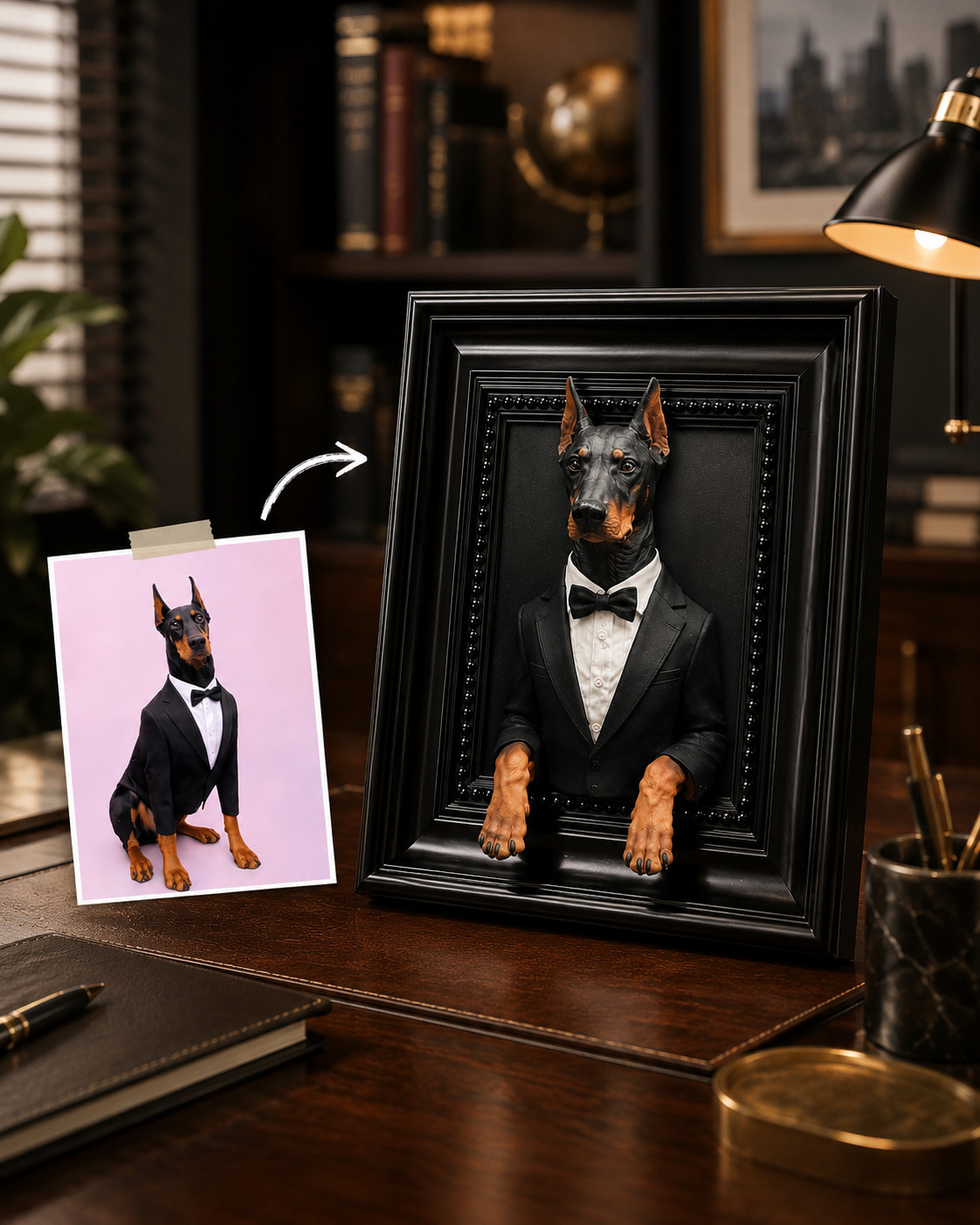 Custom 3D Pet Portrait
