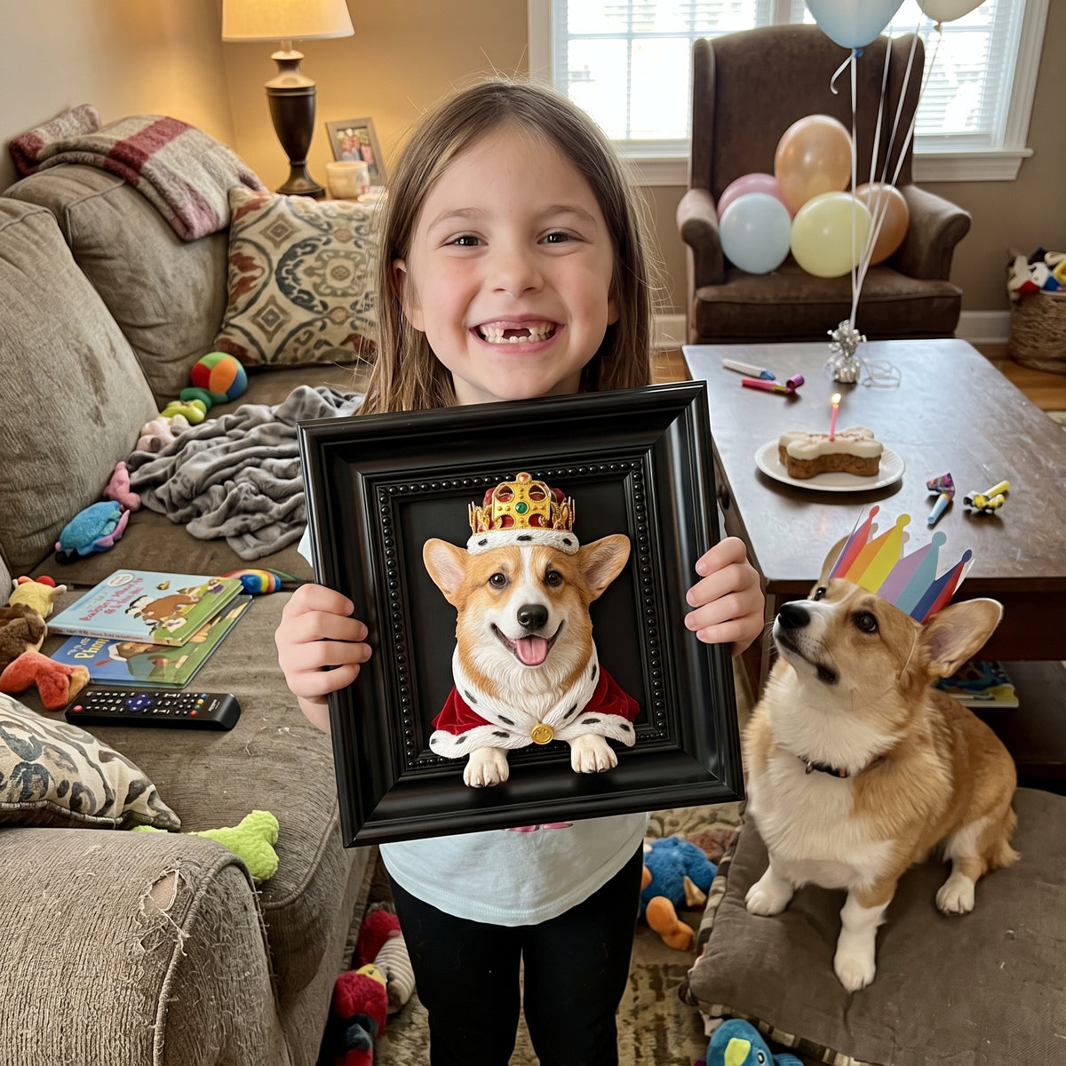 Custom 3D Pet Portrait From Your Photos